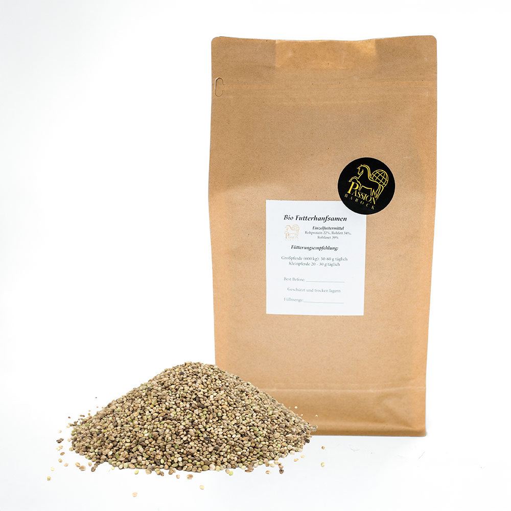 Bio Futterhanfsamen - Passion Barock