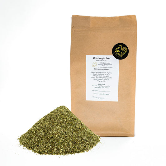 Bio Hanfschrot + Hanfblattpulver 1kg - Passion Barock