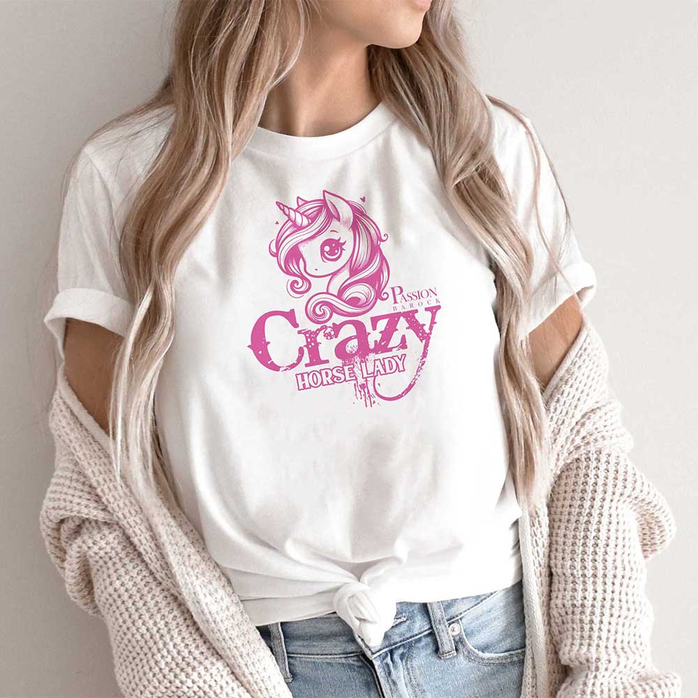 T-Shirt Passion Barock - Crazy Horse Lady - Passion Barock