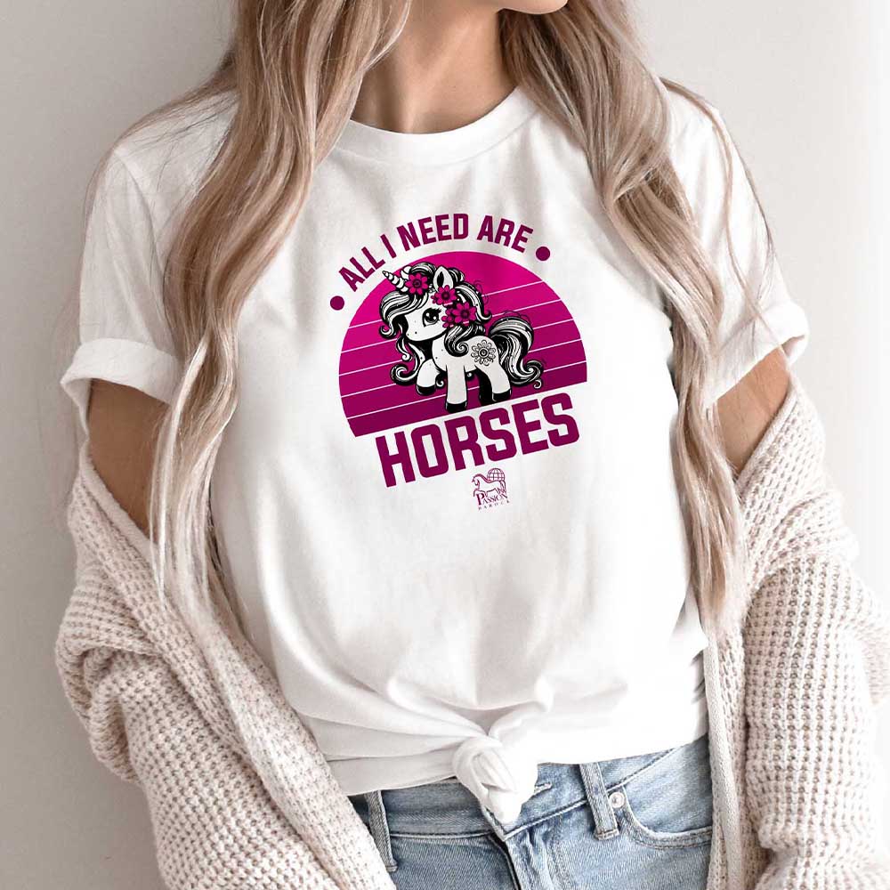 T-Shirt Passion Barock - I need Horses - Passion Barock