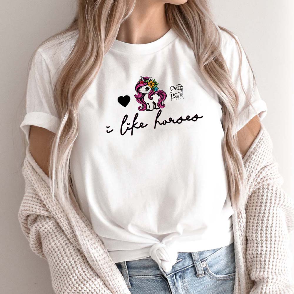 T-Shirt Passion Barock - I Like Horses - Passion Barock