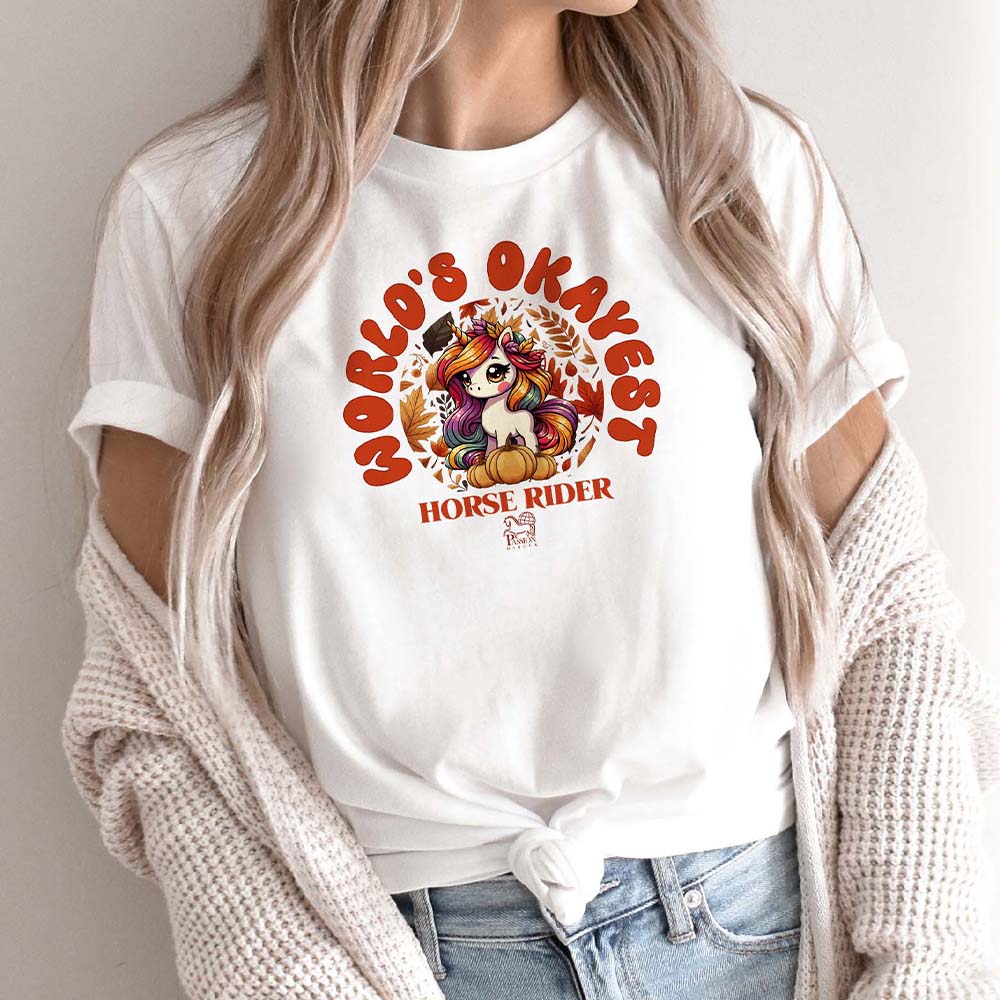 T-Shirt Passion Barock - World´s Okayest Horse Rider - Passion Barock